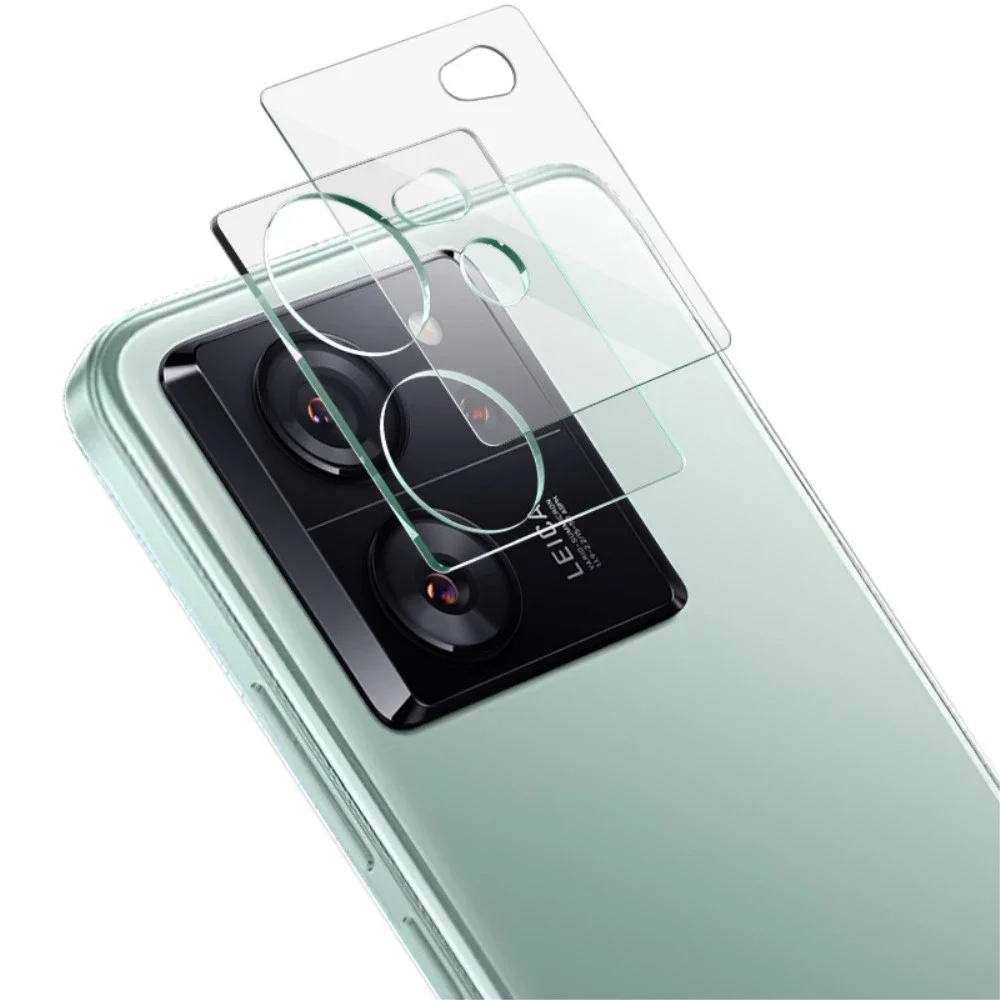 Imak Xiaomi 13T Kameralinsebeskyttelse i glass, Gjennomsiktig Imak Xiaomi 13T Kameralinsebeskyttelse i glass, Gjennomsiktig